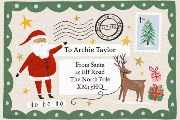 Free Moonpig Santa Letter