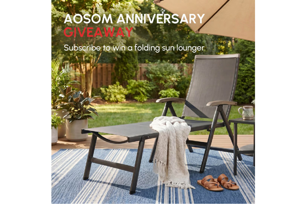 Win a Folding Sun Lounger