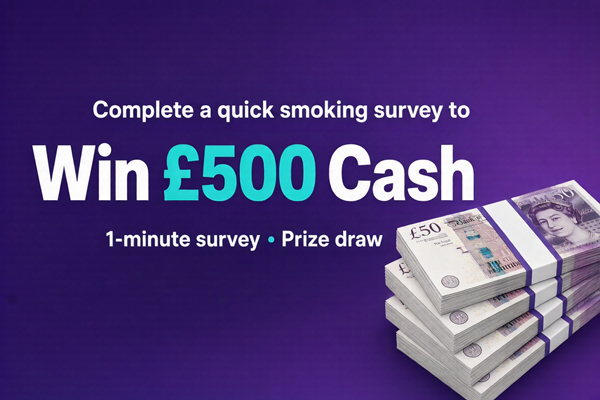 Smoking Survey & Win £500 Cash